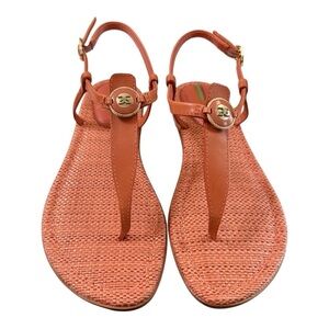 Sam Edelman Gigi Signet Sandals – Pink Leather – Size 6 – NEW in Box